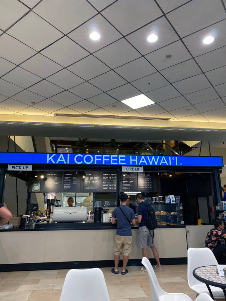 Kai Coffee at Waikiki Shopping Plaza