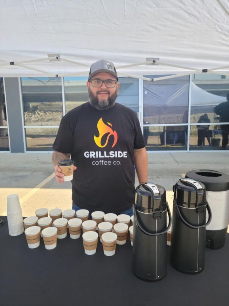 Hector Vidana of Grillside Coffee